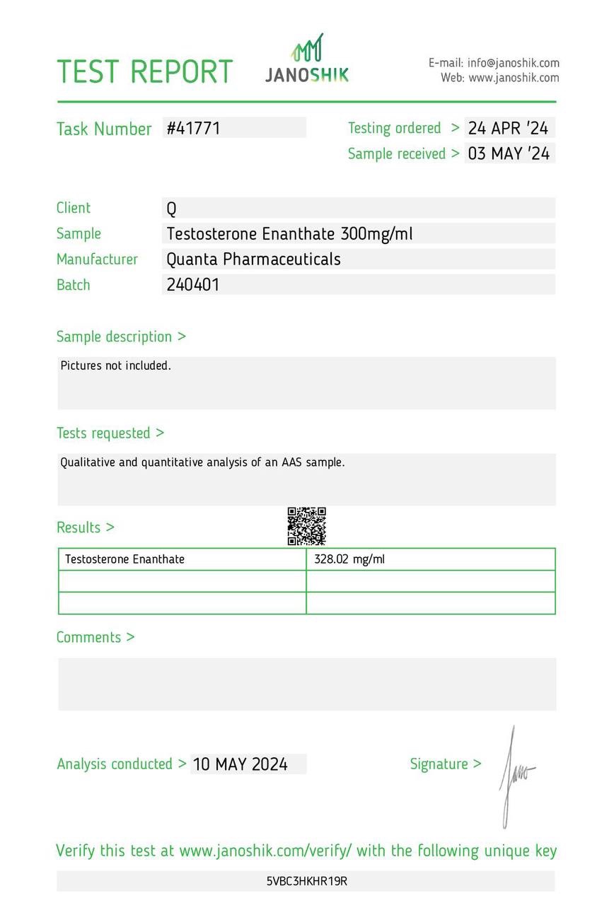 Quanta Pharma Testosterone Enanthate - Image 10
